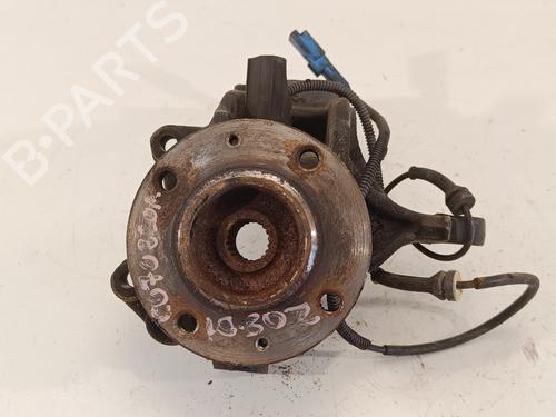 Used Left front steering knuckle PEUGEOT 208 I (CA_, CC_) 1.2 VTI 82 (82 hp) 15600012