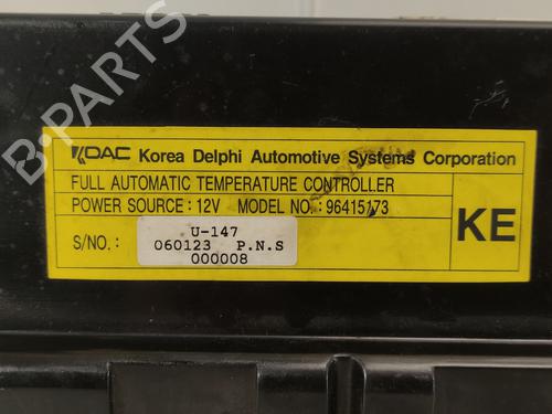 Climate control CHEVROLET REZZO MPV (U100) 1.6 | BP9703986I5 