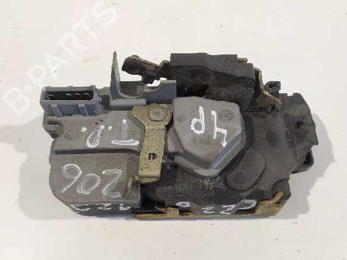Used Rear right lock PEUGEOT 206 Hatchback (2A/C) 2.0 HDI 90 (90 hp) 6123939
