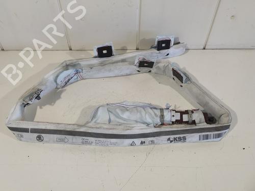 Left curtain airbag SKODA FABIA II (542) 1.6 TDI 6V0880741B