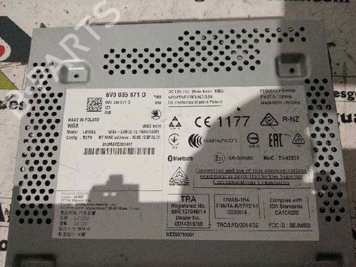 Radio SKODA FABIA II (542) 1.6 TDI | BP4066615E6 