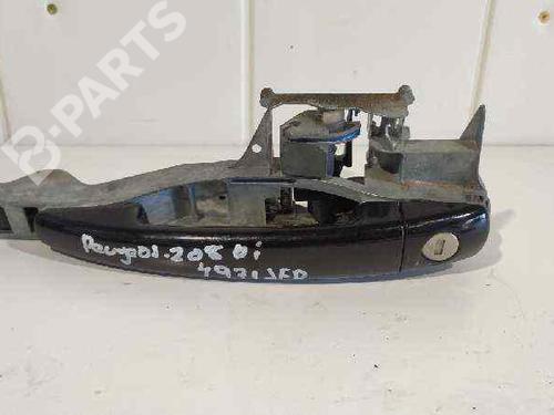 Used Front left exterior door handle Front left exterior door handle PEUGEOT 208 I (CA_, CC_) 1.2 VTI 82 (82 hp) 6069794 6069794
