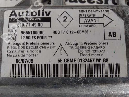 ECU airbags PEUGEOT 308 SW I (4E_, 4H_)  | BP7209282M53 