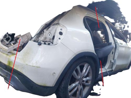 Used Right rear fenders MERCEDES-BENZ GLA-CLASS (X156) GLA 220 CDI (156.903) (170 hp) 31291336