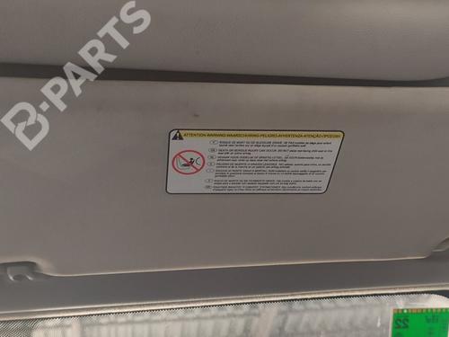 Used Right sun visor Right sun visor PEUGEOT PARTNER Box Body/MPV 1.6 HDi 16V (90 hp) 11142997 11142997