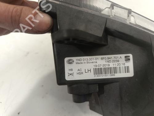 Left front fog light SEAT IBIZA V (KJ1, KJG) 1.0 TSI | BP29508844C30 