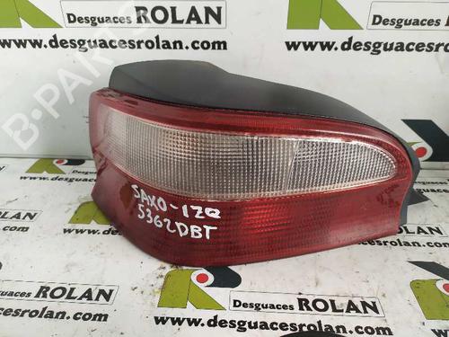 Used Left taillight CITROËN SAXO (S0, S1) 1.5 D (57 hp) 4058634