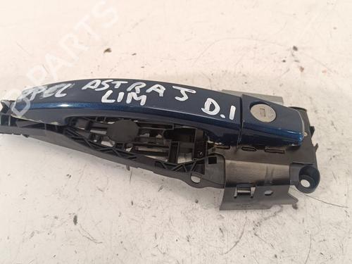 Used Front left exterior door handle OPEL ASTRA J (P10) [2009-2016]  18242406