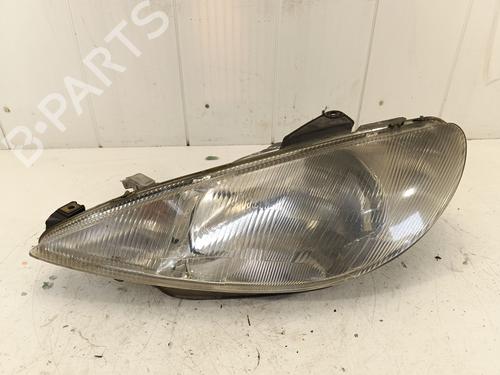 Used Left headlight PEUGEOT 206 Hatchback (2A/C) 1.1 i (60 hp) 26640170