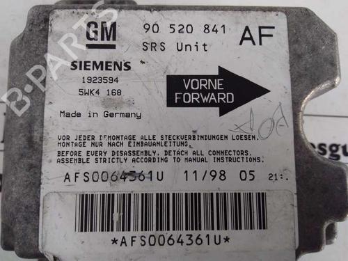 ECU airbags OPEL ASTRA G Hatchback (T98)  | BP4062595M53 
