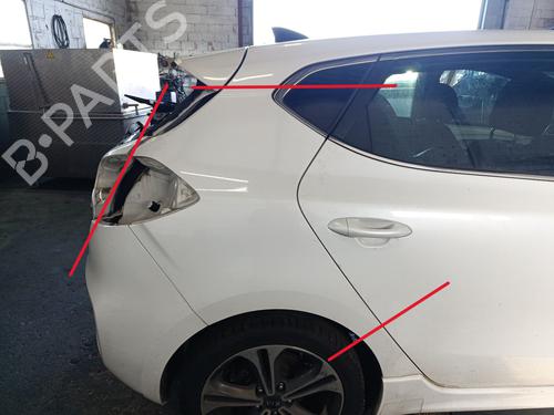 Used Left rear fenders KIA CEE'D (JD) 1.6 CRDi 136 (136 hp) 29885943