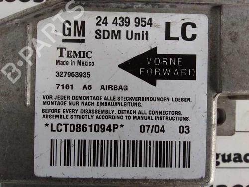 ECU airbags OPEL CORSA C (X01)  | BP4062589M53 