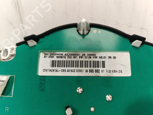 Instrument cluster CITROËN C3 II (SC_)  | BP27678301C47 