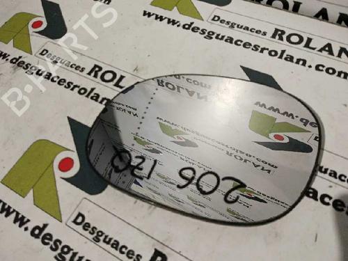Used Left mirror glass PEUGEOT 206 Hatchback (2A/C) [1998-2012]  14300570