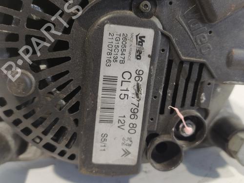 Alternator PEUGEOT 308 I (4A_, 4C_) 2.0 HDi | BP12549351M7 