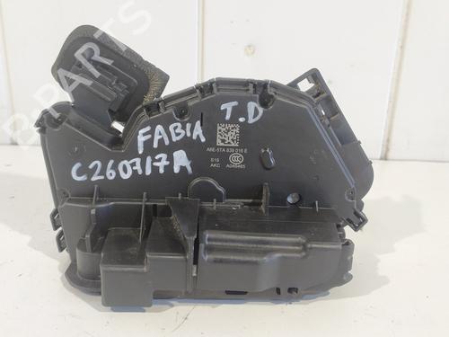 Rear right lock SKODA FABIA II (542) 1.6 TDI 5TA839016E