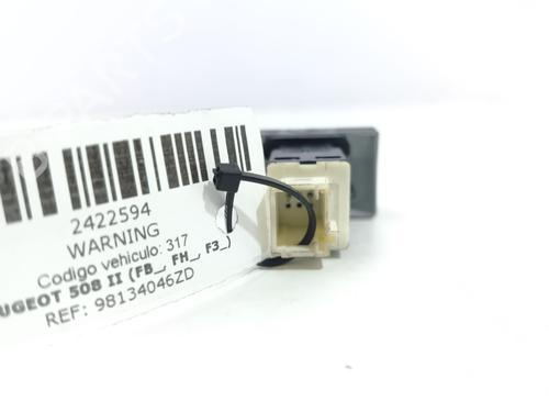 Warning switch PEUGEOT 508 II (FB_, FH_, F3_) 2.0 BlueHDI 160 (FHEHYR) | BP33689673I22 - Image 4