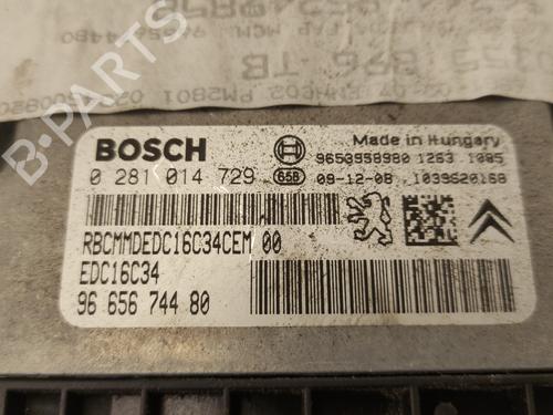 Engine control unit (ECU) PEUGEOT 3008 I MPV (0U_) 1.6 HDi | BP8538529M57 