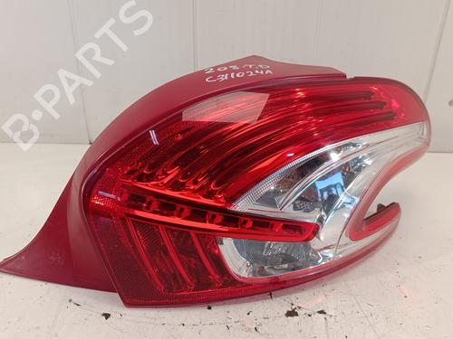 Used Right taillight PEUGEOT 208 I (CA_, CC_) 1.6 HDi (94 hp) 22199844