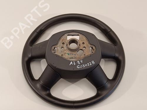 Steering wheel AUDI A3 Sportback (8VA, 8VF) 1.6 TDI | BP13882413C49 