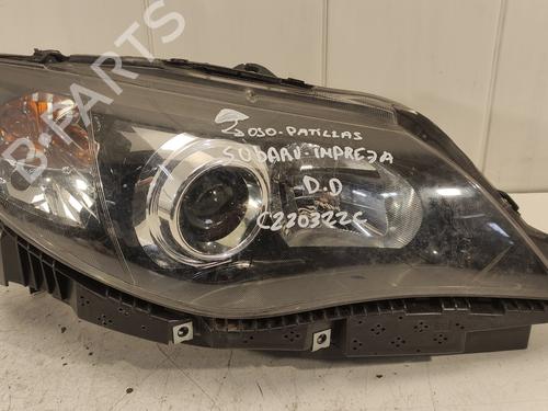 Højre forlygte SUBARU IMPREZA Hatchback (GR, GH, G3) 2.0 R AWD (GH7) (150 hp) 10095256