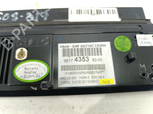 Display monitor PEUGEOT 508 II (FB_, FH_, F3_) 2.0 BlueHDI 160 (FHEHYR) | BP32365651C48