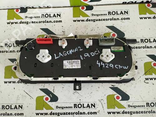 Instrument cluster RENAULT LAGUNA II (BG0/1_) 1.9 dCi (BG08, BG0G) | BP4057658C47 