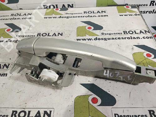 Used Rear left exterior door handle PEUGEOT 407 (6D_) [2004-2011]  4053920
