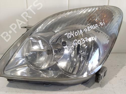 Faro izquierdo TOYOTA COROLLA Verso (_E12_) 2.0 D-4D (CDE120_) (90 hp)null