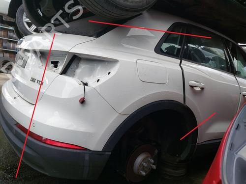 Parafango posteriore destro AUDI Q3 (F3B) 35 TDI (150 hp) 31291349