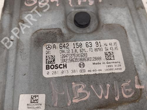 Engine control unit (ECU) MERCEDES-BENZ M-CLASS (W164) ML 320 CDI 4-matic (164.122) | BP12547765M57 
