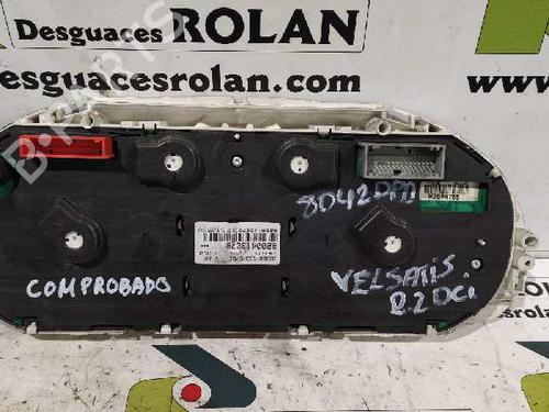 Instrument cluster RENAULT VEL SATIS (BJ0_) 2.2 dCi (BJ0E, BJ0F) | BP4880923C47 