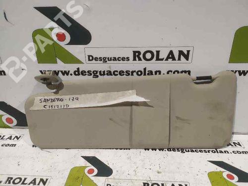 Used Left sun visor Left sun visor DACIA SANDERO II 1.5 dCi 75 / Blue dCi 75 (B8JW, B8M4, B8AH, B8M7, B8M6) (75 hp) 4699409 4699409