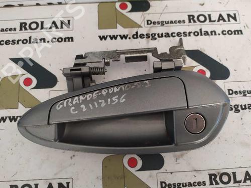 Used Front left exterior door handle FIAT GRANDE PUNTO (199_) 1.3 D Multijet (75 hp) 4206354