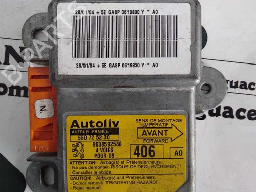 ECU airbags PEUGEOT 406 (8B)  | BP4062604M53 
