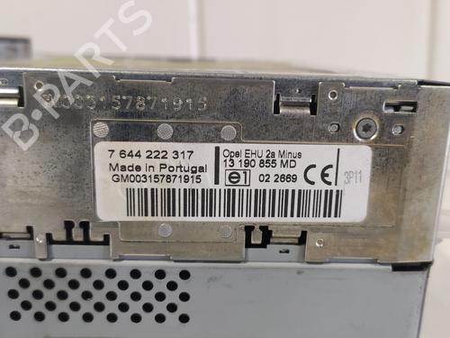Radio OPEL MERIVA A MPV (X03) 1.3 CDTI (E75) | BP7844596E6 