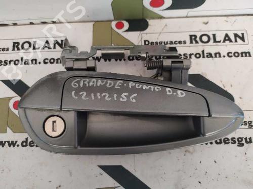 Used Front right exterior door handle FIAT GRANDE PUNTO (199_) 1.3 D Multijet (75 hp) 4206352