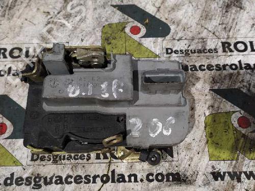 Used Front left lock PEUGEOT 206 Hatchback (2A/C) [1998-2012]  4971002