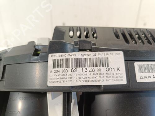 Instrument cluster MERCEDES-BENZ GLK-CLASS (X204) 220 CDI (204.902) | BP25010576C47 