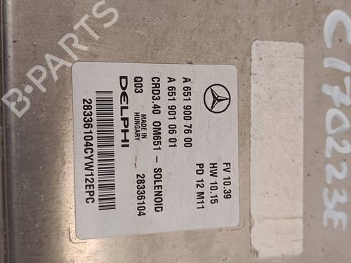Engine control unit (ECU) MERCEDES-BENZ A-CLASS (W176) A 180 CDI (176.000) | BP12547500M57 