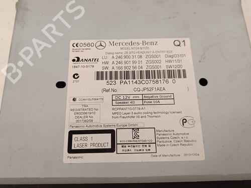 Radio MERCEDES-BENZ A-CLASS (W176) A 180 CDI (176.000) | BP12547514E6 