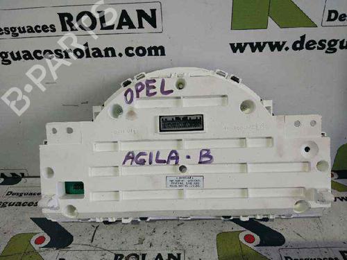 Instrument cluster OPEL AGILA (B) (H08) 1.2 LPG (F68) | BP4058871C47 