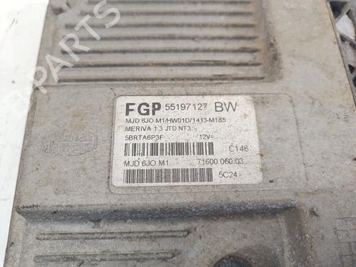 Engine control unit (ECU) OPEL MERIVA A MPV (X03)  | BP24176988M57 