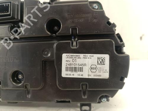 Instrument cluster RENAULT MEGANE IV Hatchback (B9A/M/N_) 1.5 dCi 90 (B9A1) | BP28718693C47