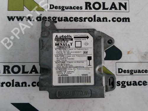 Used ECU airbags RENAULT MEGANE I Coach (DA0/1_) [1996-2003]  4062617