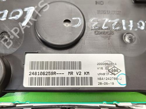 Instrument cluster DACIA LODGY (JS_) | BP16459175C47