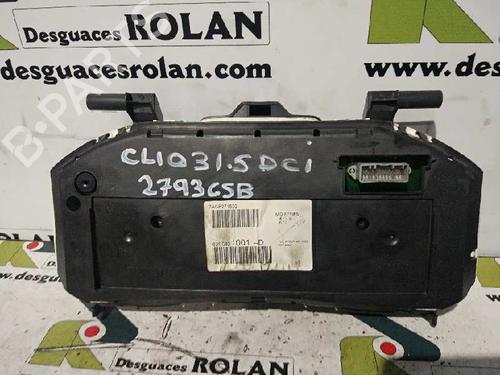 Instrument cluster RENAULT CLIO II (BB_, CB_) 1.5 dCi (BB3N, CB3N) | BP4056058C47 