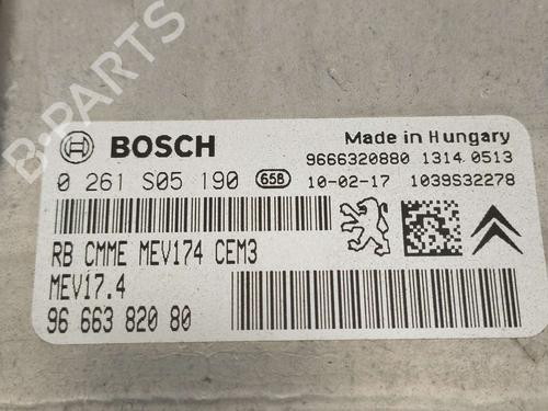 Engine control unit (ECU) PEUGEOT 207 CC (WD_) 1.6 16V | BP17831290M57