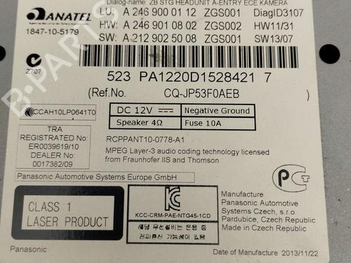 Electronic module MERCEDES-BENZ CLA Coupe (C117) CLA 200 CDI (117.301) | BP25333226M83 - Image 2