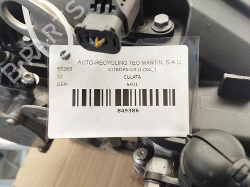 Cylinder head CITROËN C4 II (NC_) 1.6 VTi 120 (NC5FS0, NC5FS9) | BP39683937M5  - Image 10